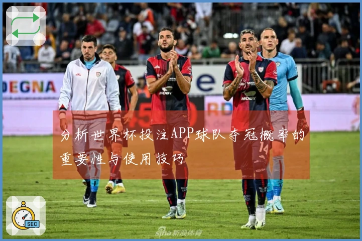 分析世界杯投注APP球队夺冠概率的重要性与使用技巧