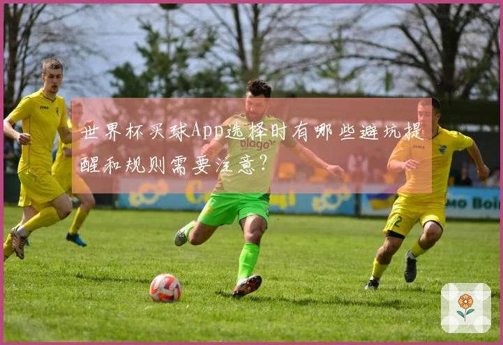 世界杯买球App选择时有哪些避坑提醒和规则需要注意？
