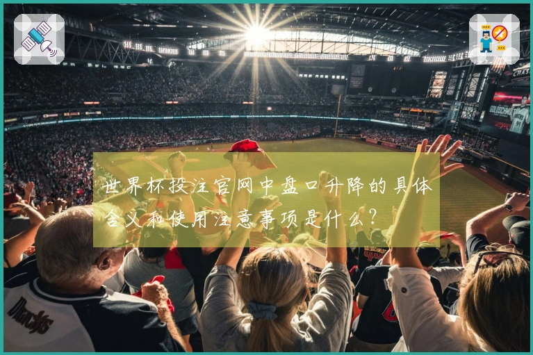 世界杯投注官网中盘口升降的具体含义和使用注意事项是什么？